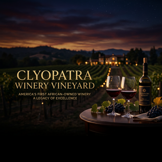 Clyopatra Winery Vineyard - America's First African-Owned Winery
